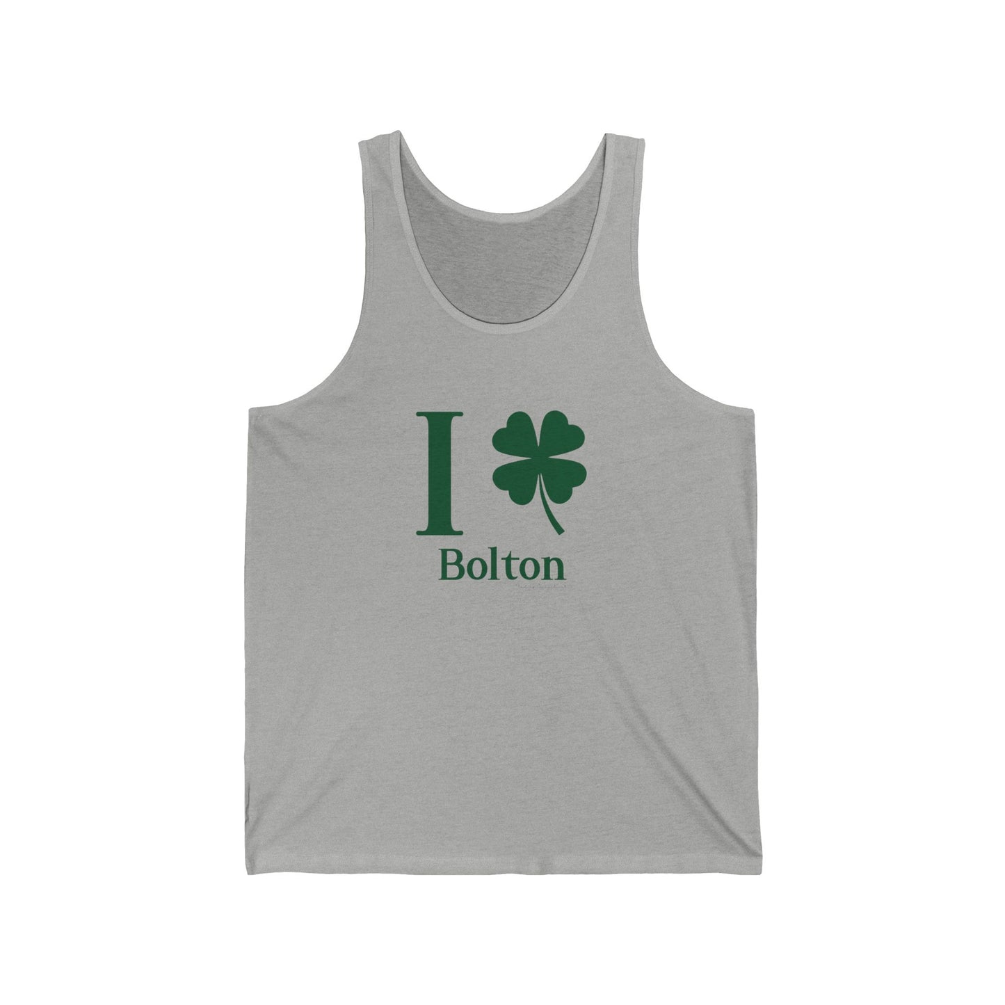 I Clover Bolton Unisex Jersey Tank Top