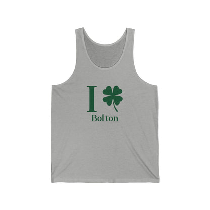 I Clover Bolton Unisex Jersey Tank Top