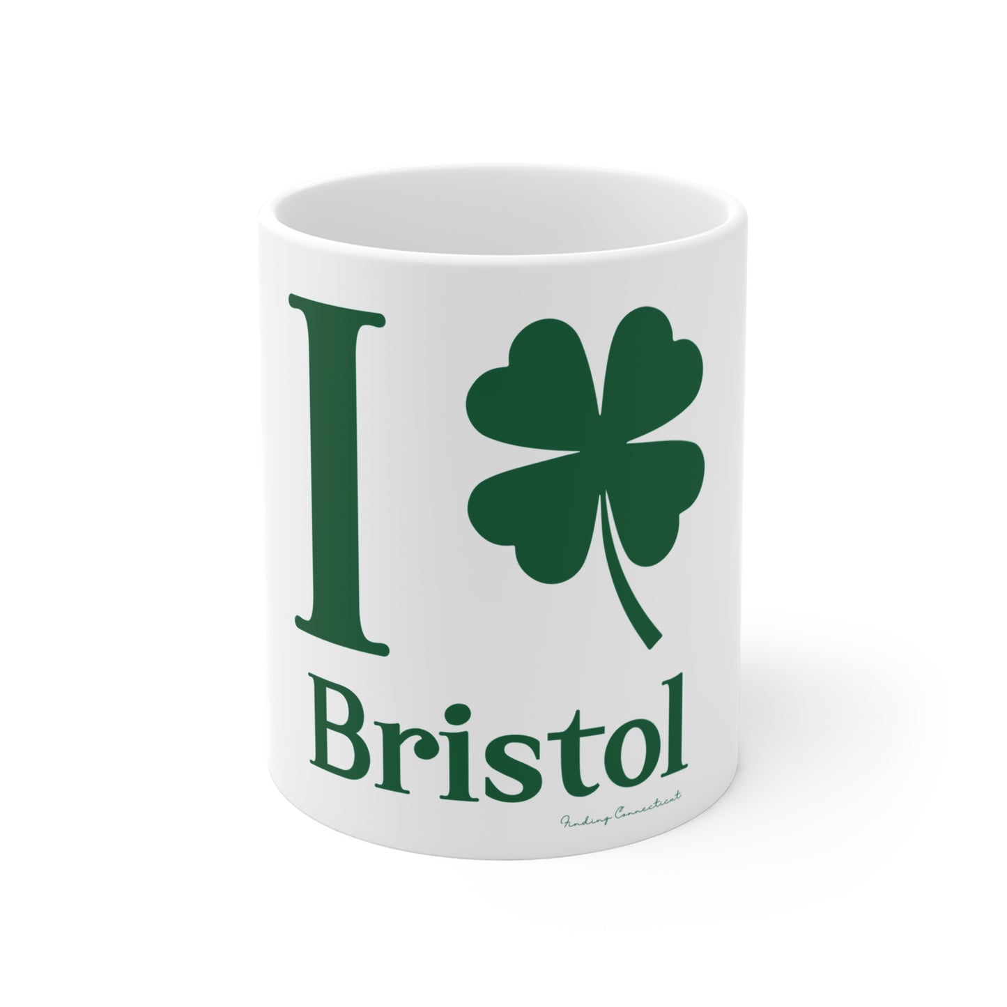 I Clover Bristol Mug 11oz