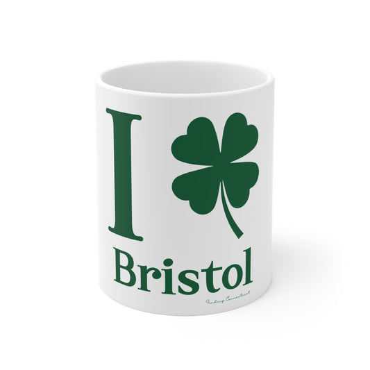 I Clover Bristol Mug 11oz