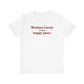 Windsor Locks is My Happy Place Unisex Jersey Short Sleeve T-Shirt
