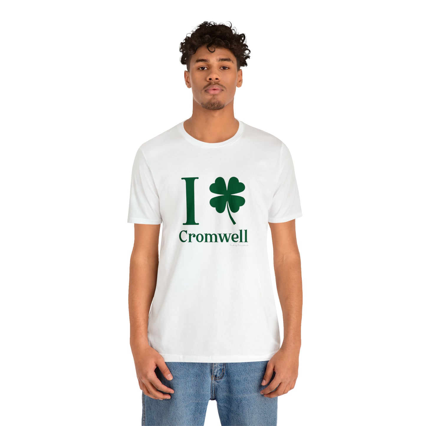 I Clover Cromwell Unisex Jersey Short Sleeve T-Shirt (green)