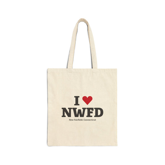 I Heart NWFD Cotton Canvas Tote Bag