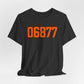 06877 Ridgefield Connecticut Zip Code Unisex Jersey Short Sleeve T-Shirt
