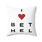 Bethel Vision Spun Polyester Square Pillow