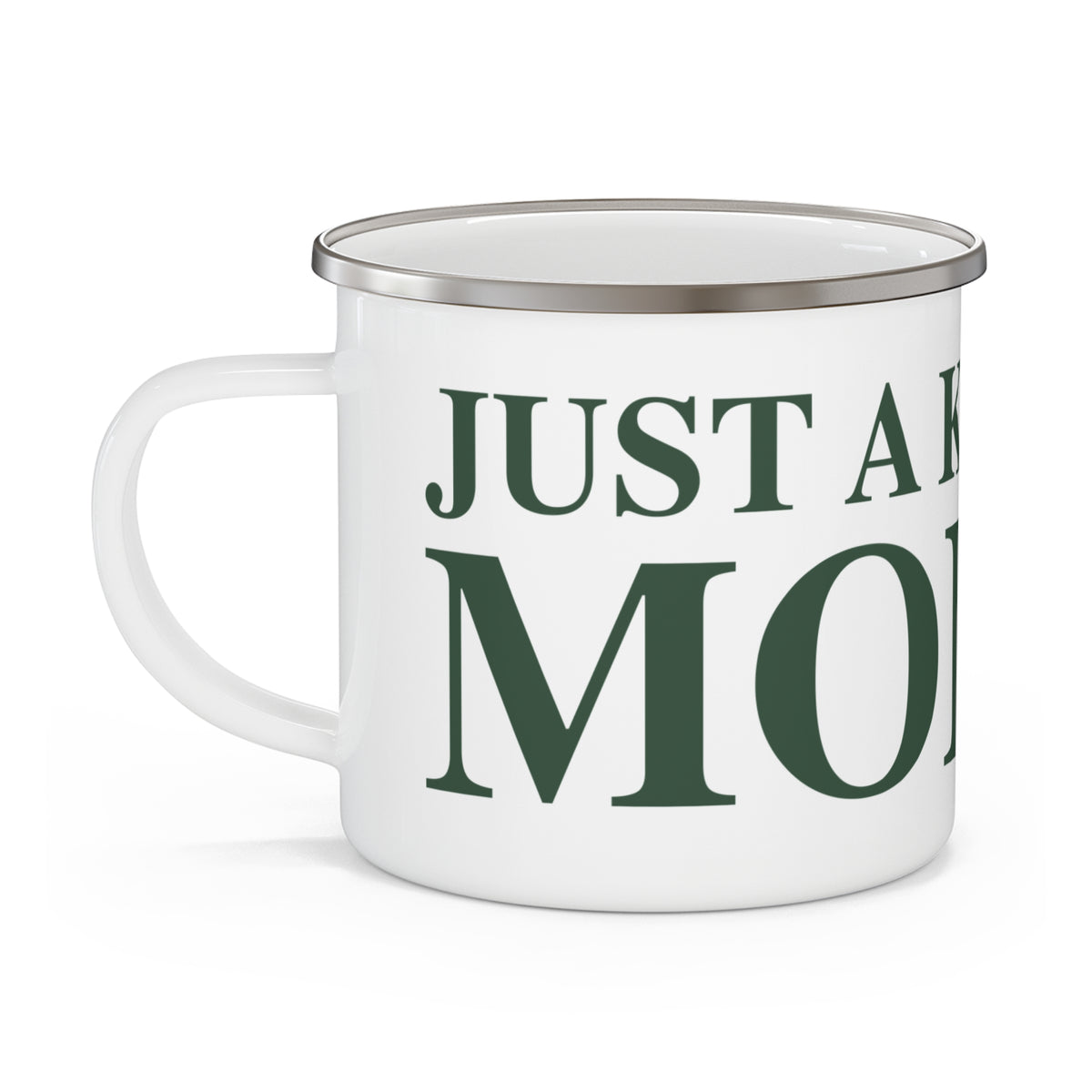Just a kid from Morris Enamel Camping Mug