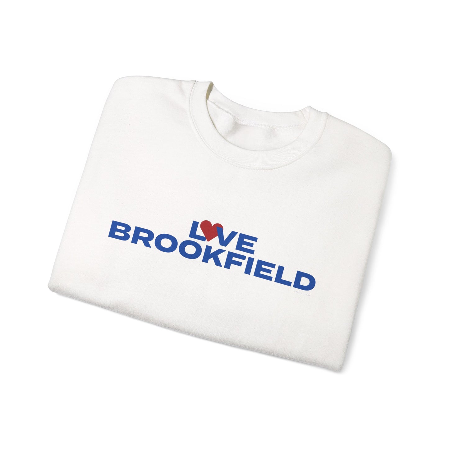 Love Brookfield Unisex Heavy Blend™ Crewneck Sweatshirt