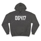 06417 Deep River CT Zip Code Champion Hoodie