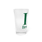 I Clover Brooklyn Pint Glass, 16oz