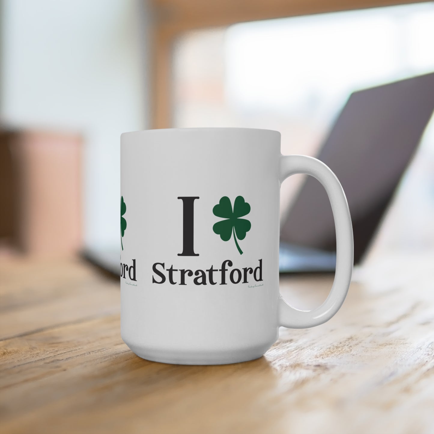 I Clover Stratford Mug 15oz