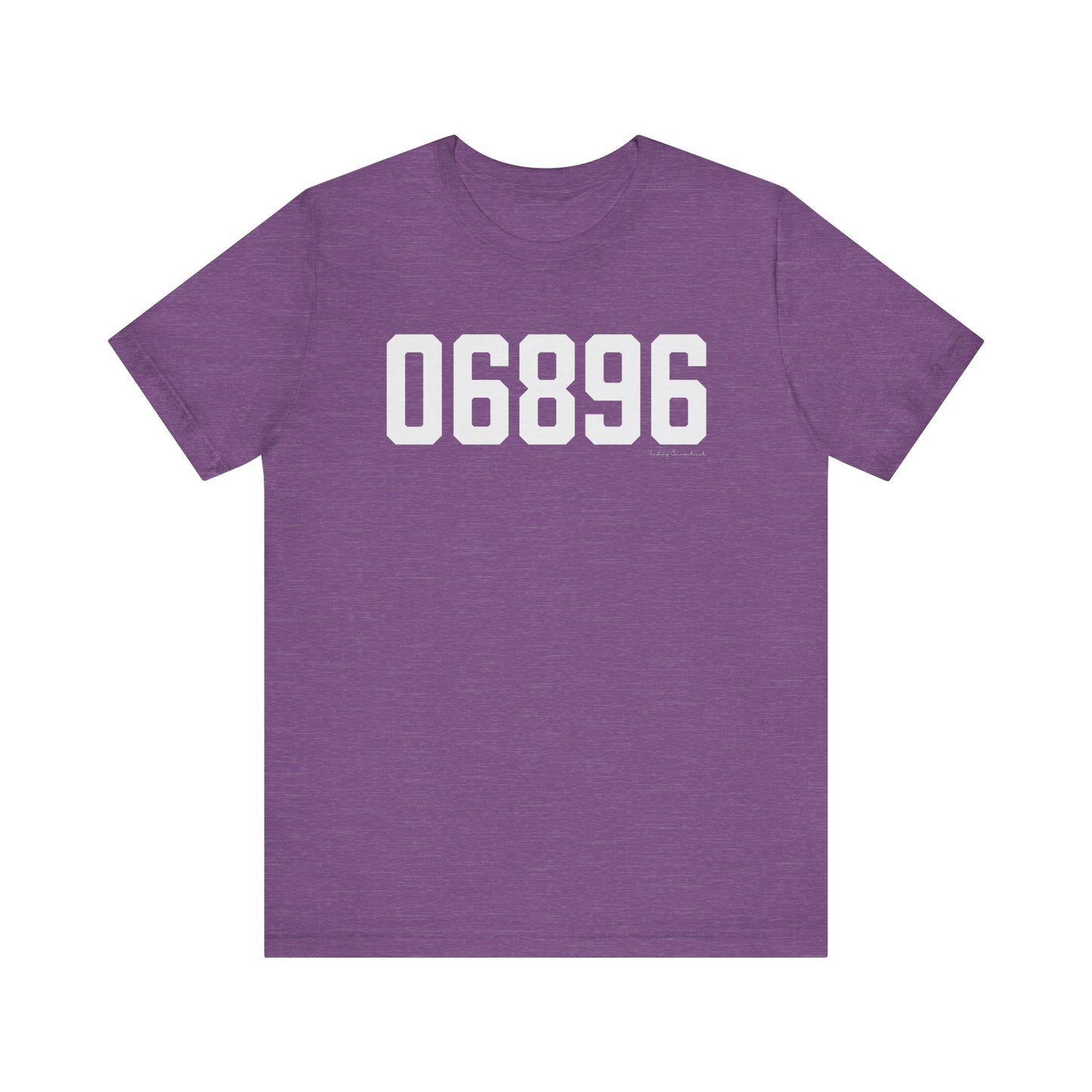 06896 Redding CT Zip Code Unisex Jersey Short Sleeve T-Shirt
