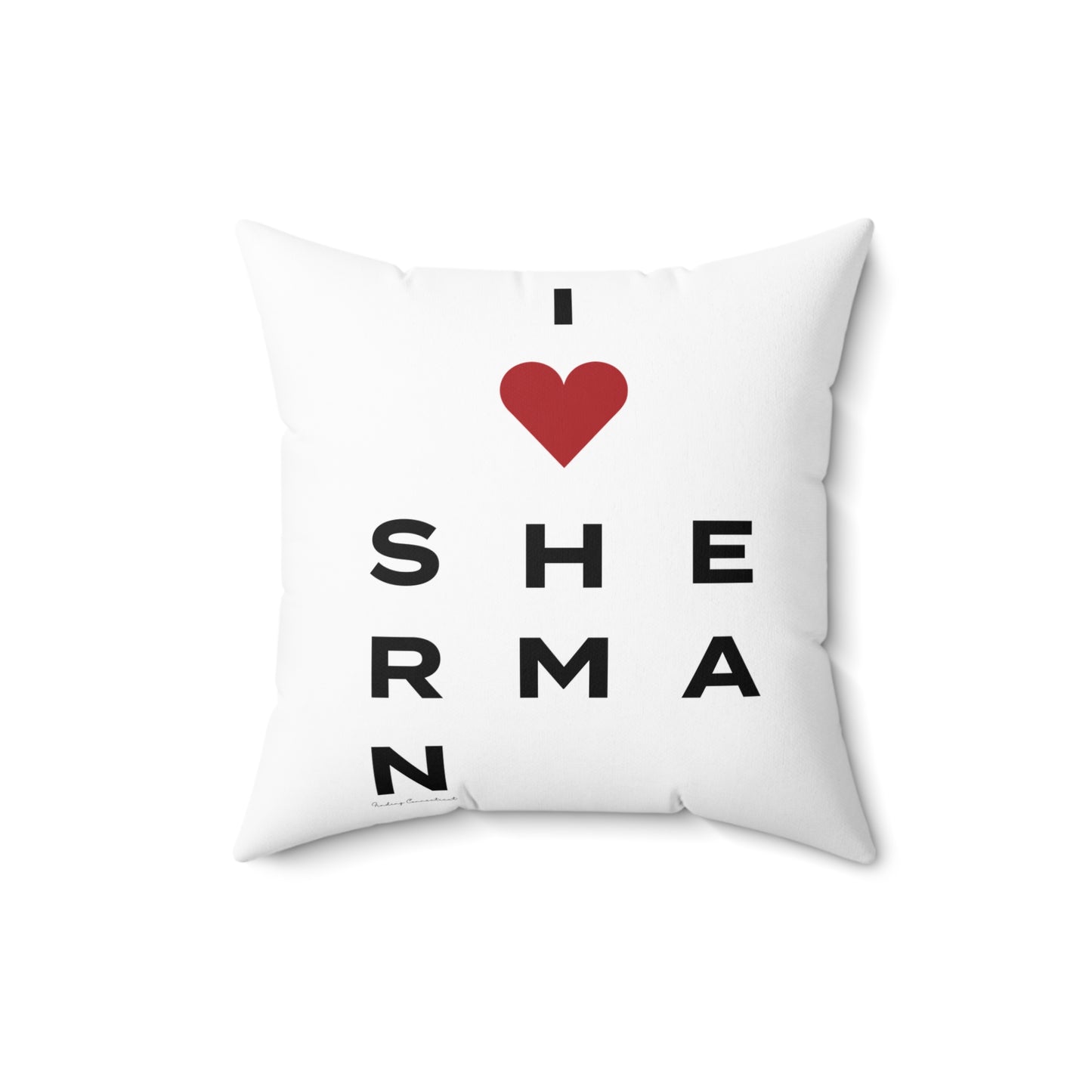 Sherman Vision Spun Polyester Square Pillow