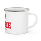 I Heart MNRE Enamel Camping Mug