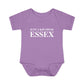 Just a kid from Essex Infant Baby Rib Bodysuit