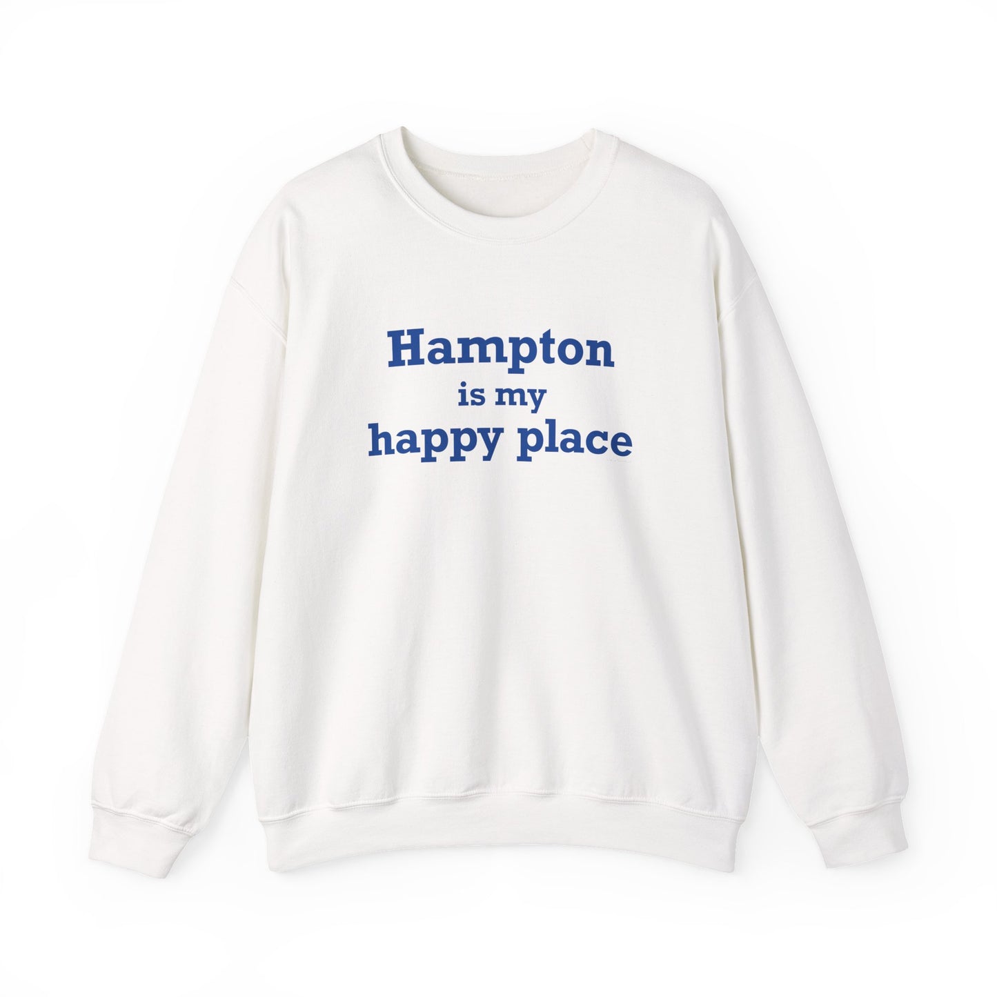 Hampton is My Happy Place Unisex Heavy Blend™ Crewneck Sweatshirt