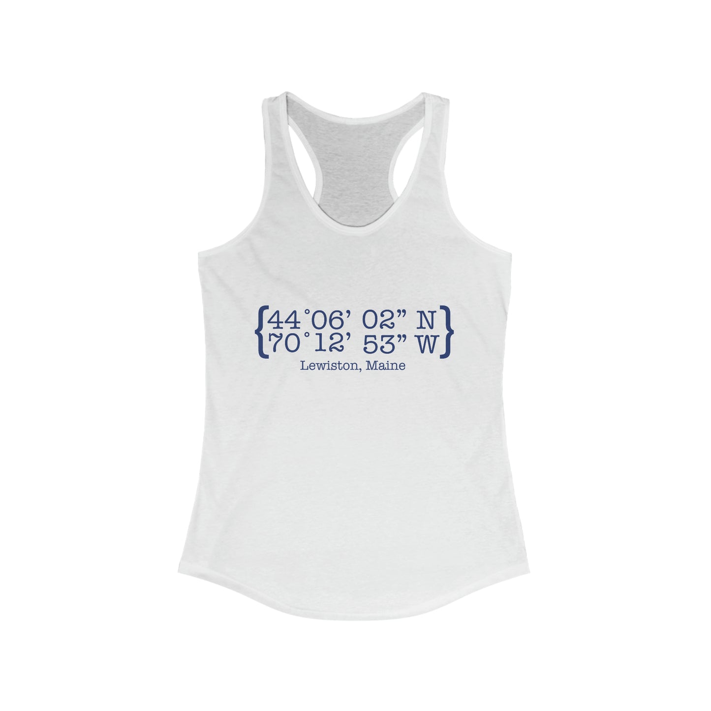 Lewiston Coordinates Women's Ideal Racerback Tank