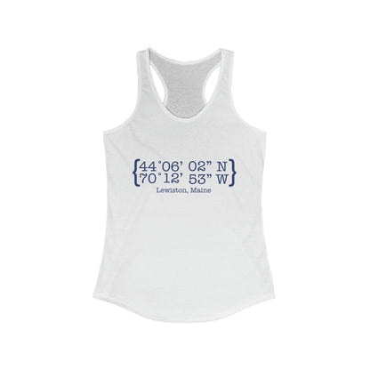 Lewiston Coordinates Women's Ideal Racerback Tank