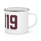 06019 Canton Connecticut Zip Code Enamel Camping Mug