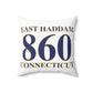 East Haddam 860 Connecticut Spun Polyester Square Pillow