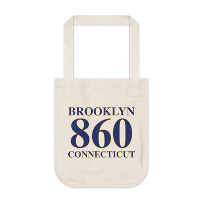 Brooklyn 860 Connecticut Organic Canvas Tote Bag