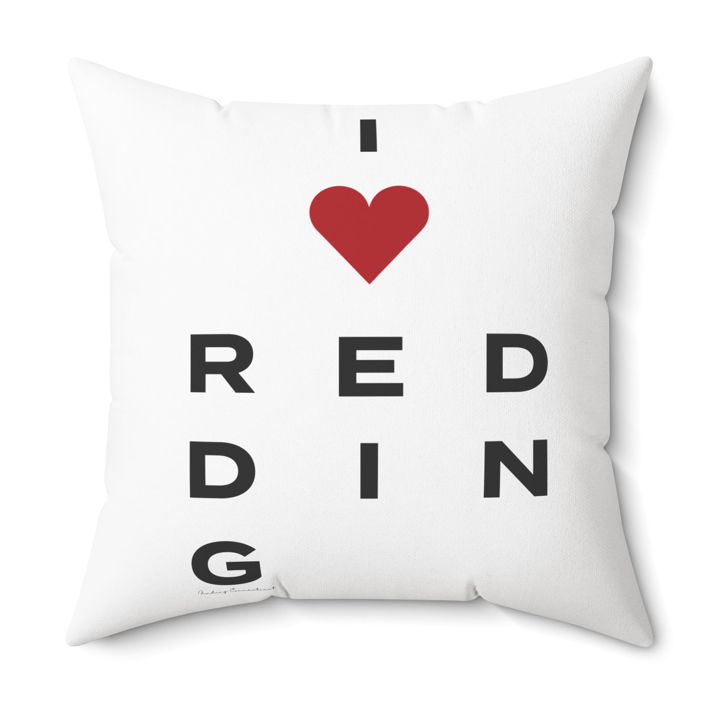 Redding Vision Spun Polyester Square Pillow