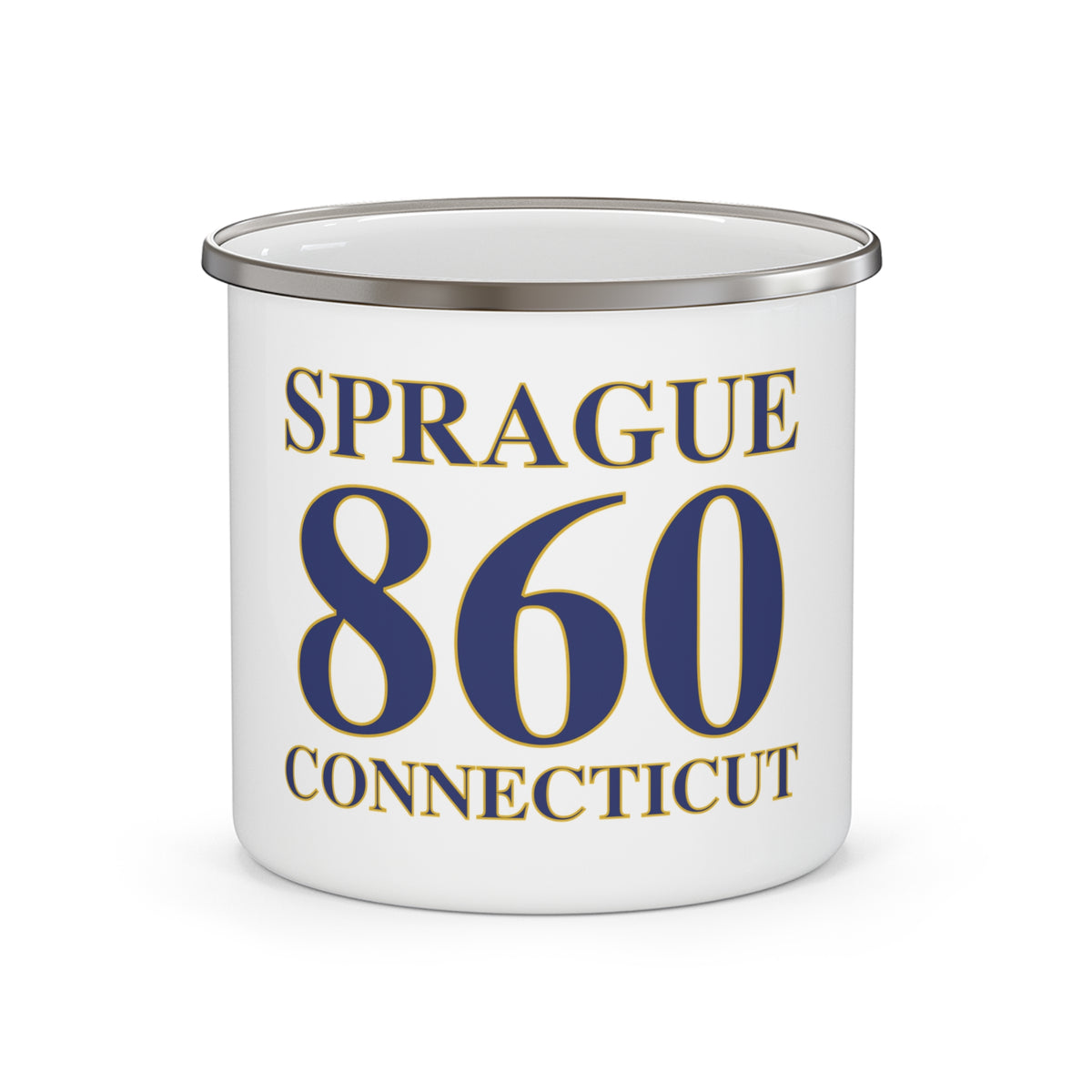Sprague 860 Connecticut Enamel Camping Mug
