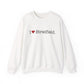 I Heart Stratfield. Unisex Heavy Blend™ Crewneck Sweatshirt