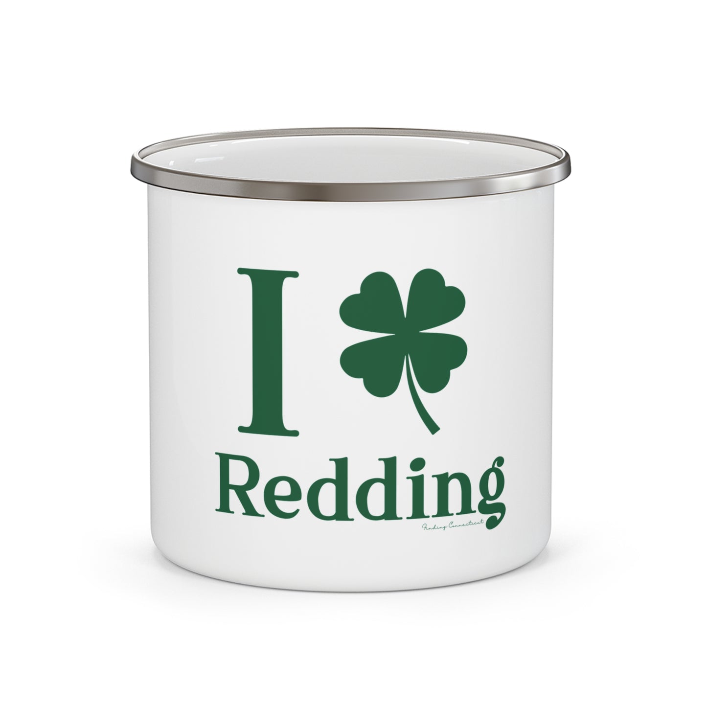 I Clover Redding Enamel Camping Mug