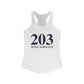 203 West Norwalk Women's Ideal Racerback Tank Top