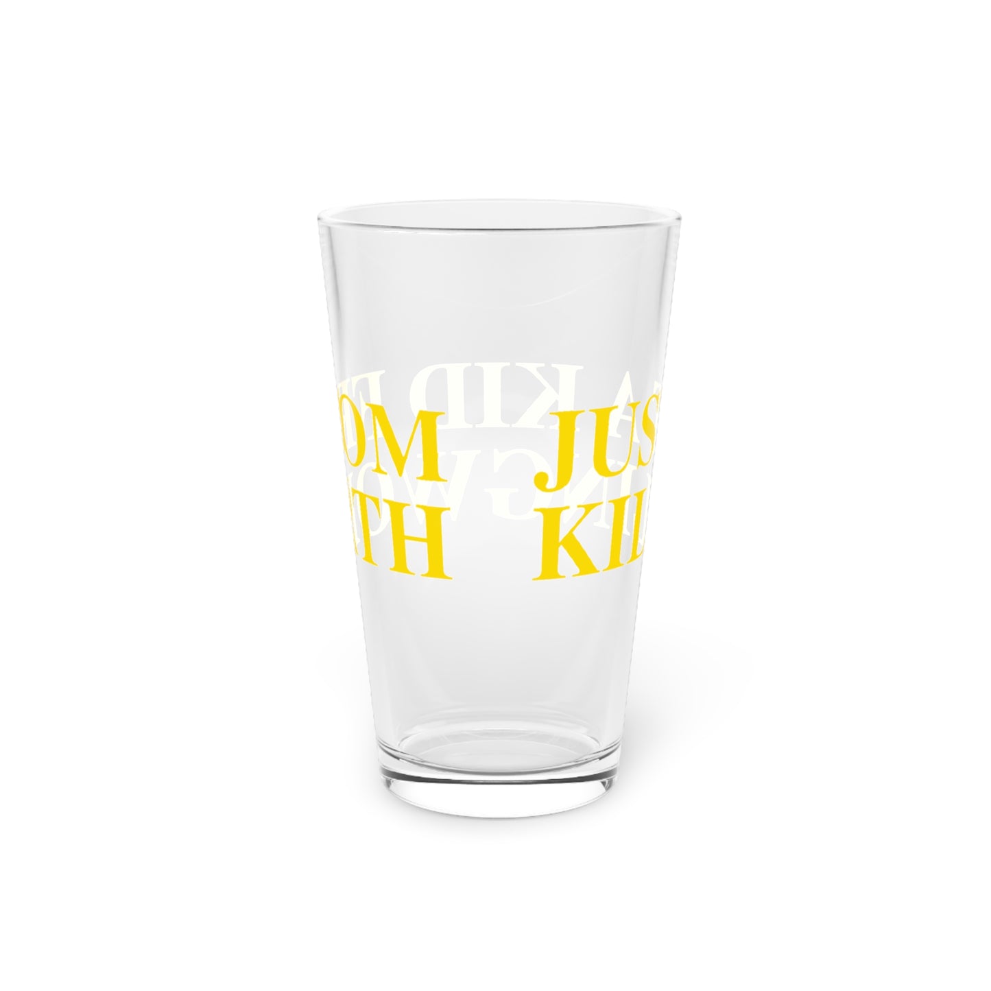 Just a kid from Killingworth Pint Glass, 16oz