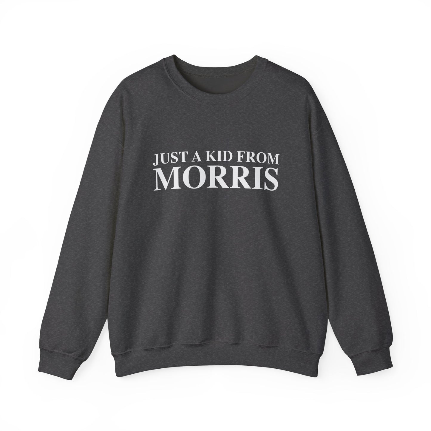 Just a kid from Morris Unisex Heavy Blend™ Crewneck Sweatshirt