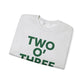 Two O’ Three Unisex Heavy Blend™ Crewneck Sweatshirt Lucky Green – St. Patrick’s Day