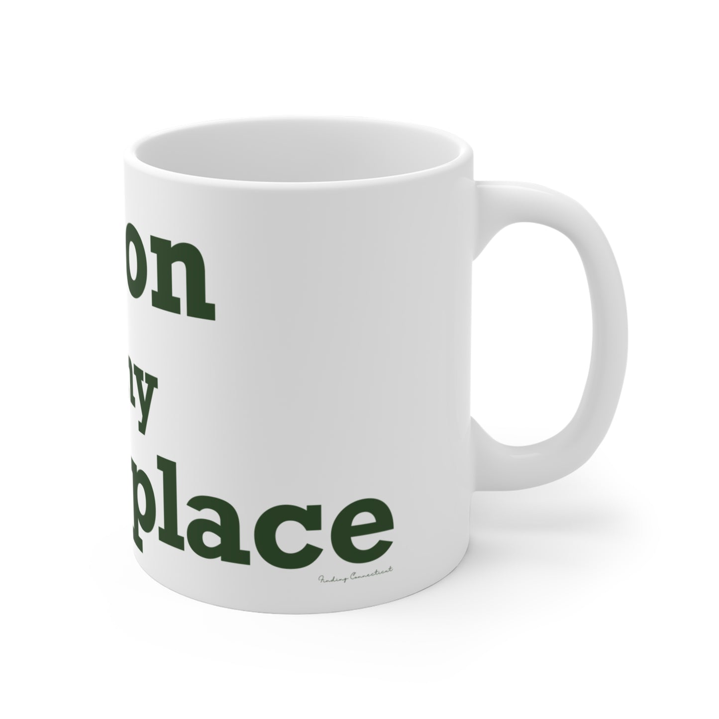 Union is My Happy Place  Flag Mug 11oz