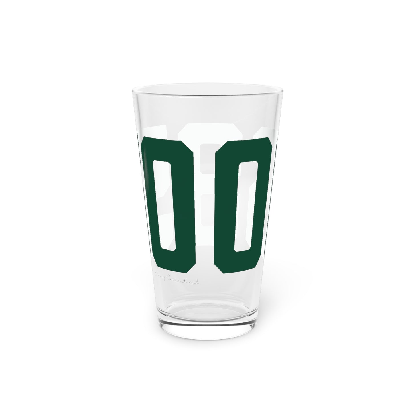 06850 Norwalk Connecticut Zip Code Pint Glass, 16oz