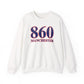 860 Manchester Red White & Blue Unisex Heavy Blend™ Crewneck Sweatshirt
