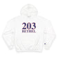203 Bethel Red White & Blue Champion Hoodie
