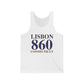 Lisbon 860 Connecticut Unisex Jersey Tank Top