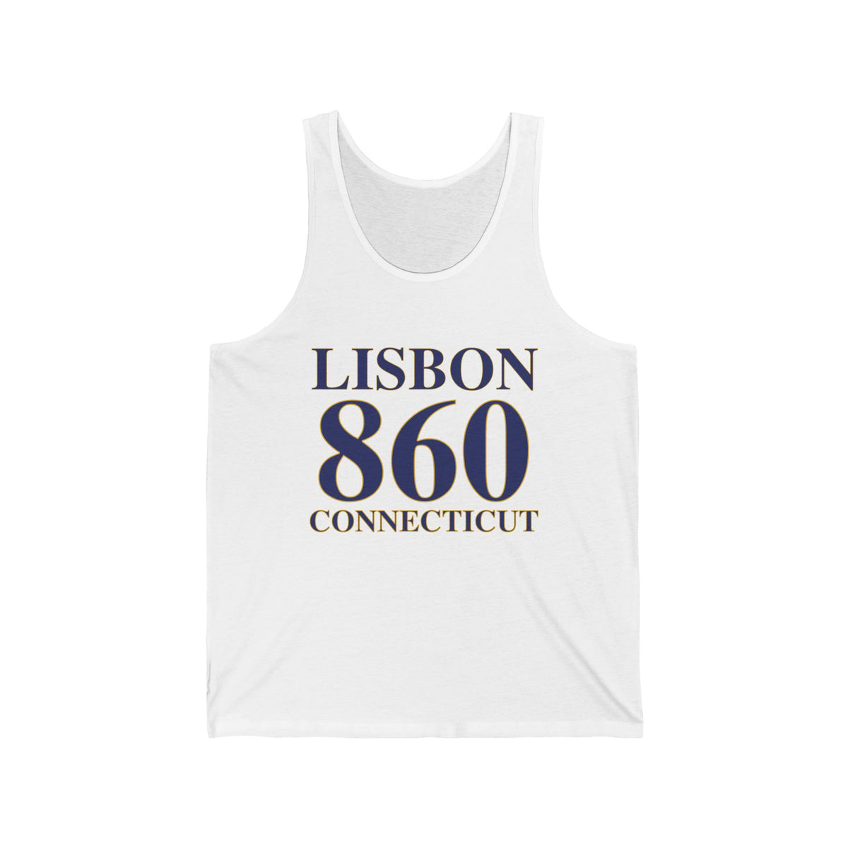 Lisbon 860 Connecticut Unisex Jersey Tank Top