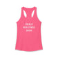 I Really Really Miss Union Women's Ideal Racerback Tank Top