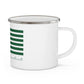 East Hampton Connecticut St. Patrick’s Day Flag Enamel Camping Mug