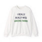 I Really Really Miss Greens Farms Unisex Heavy Blend™ Crewneck Sweatshirt
