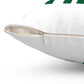 Two O’ Three Spun Polyester Square Pillow Lucky Green – St. Patrick’s Day