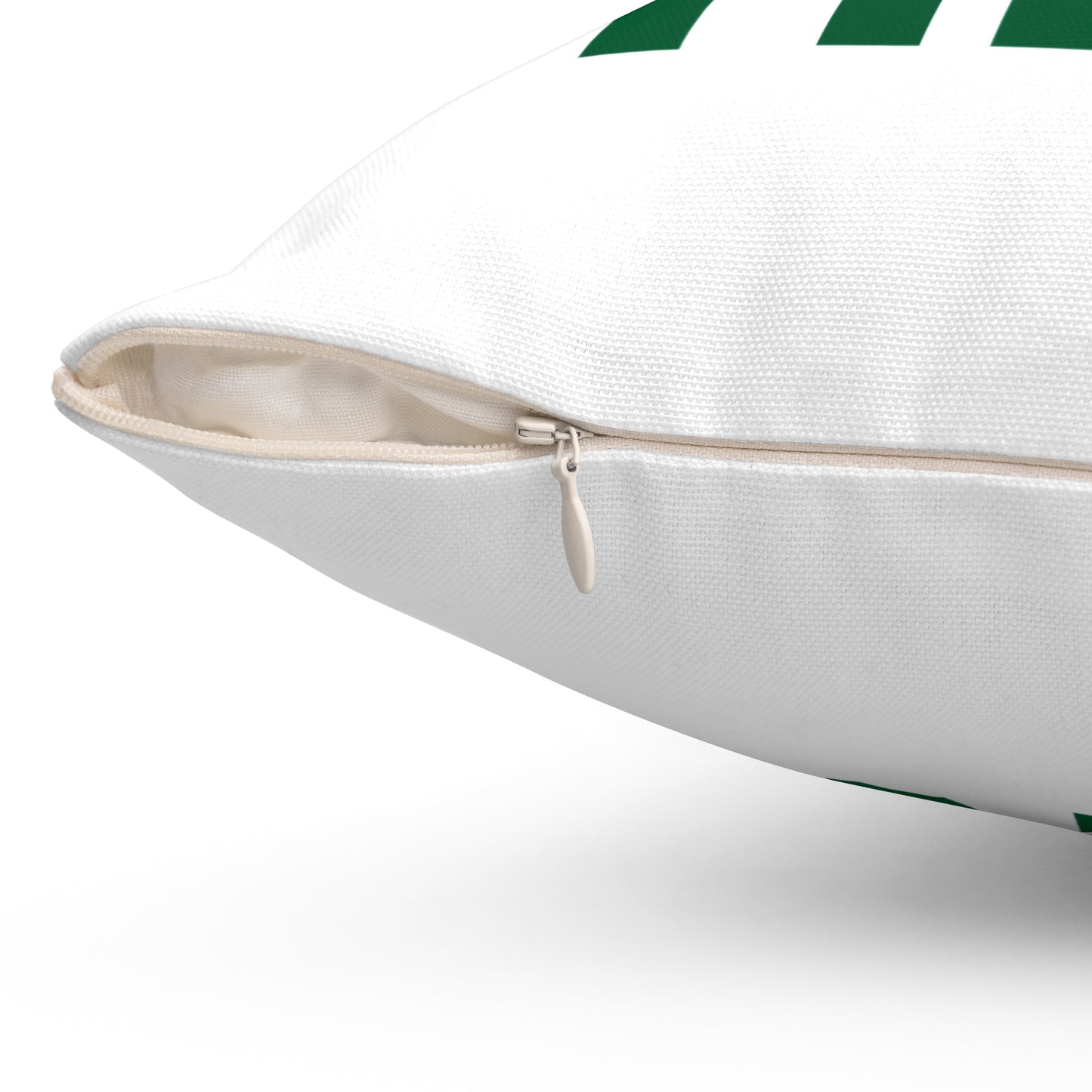 Two O’ Three Spun Polyester Square Pillow Lucky Green – St. Patrick’s Day