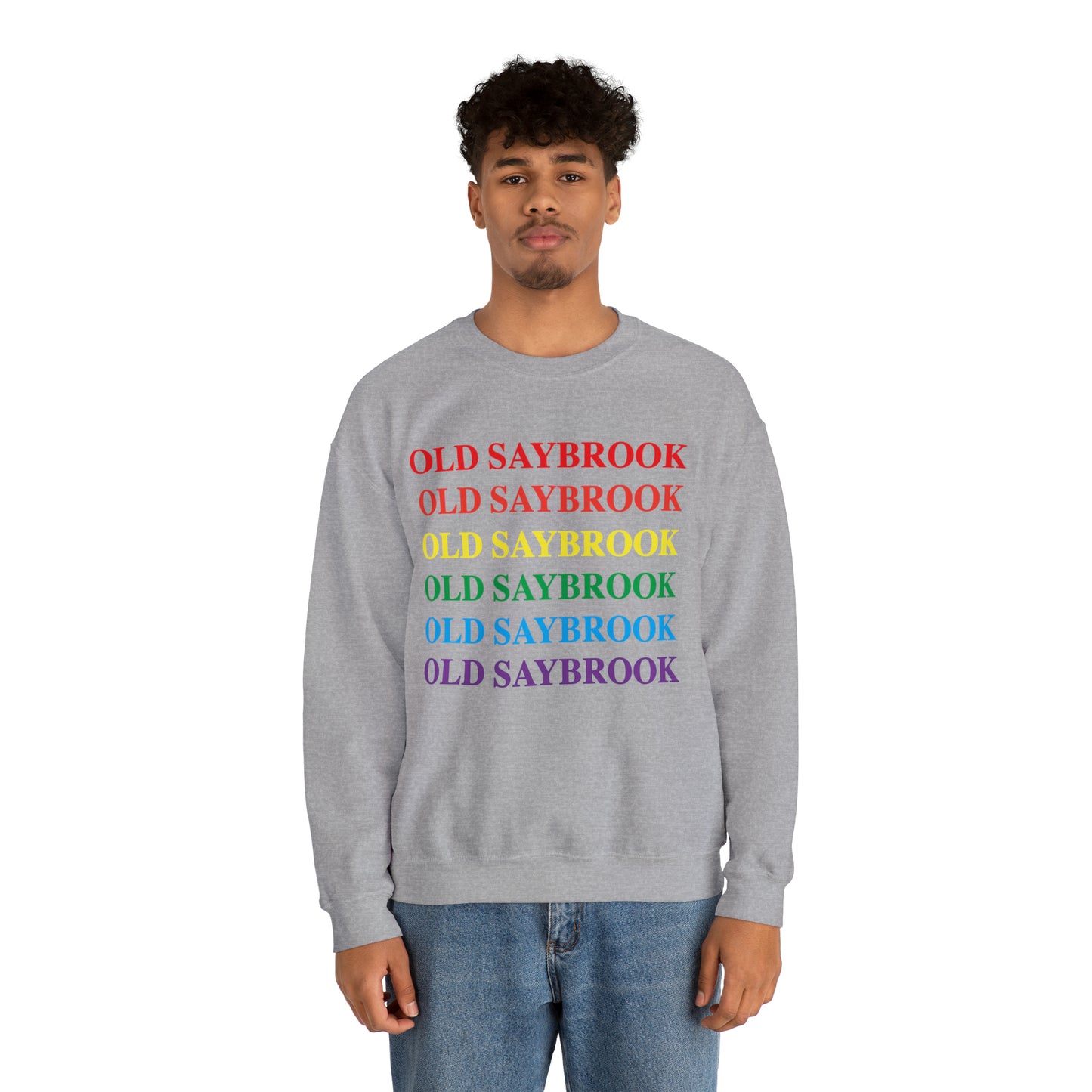 Old Saybrook Pride Unisex Heavy Blend™ Crewneck Sweatshirt