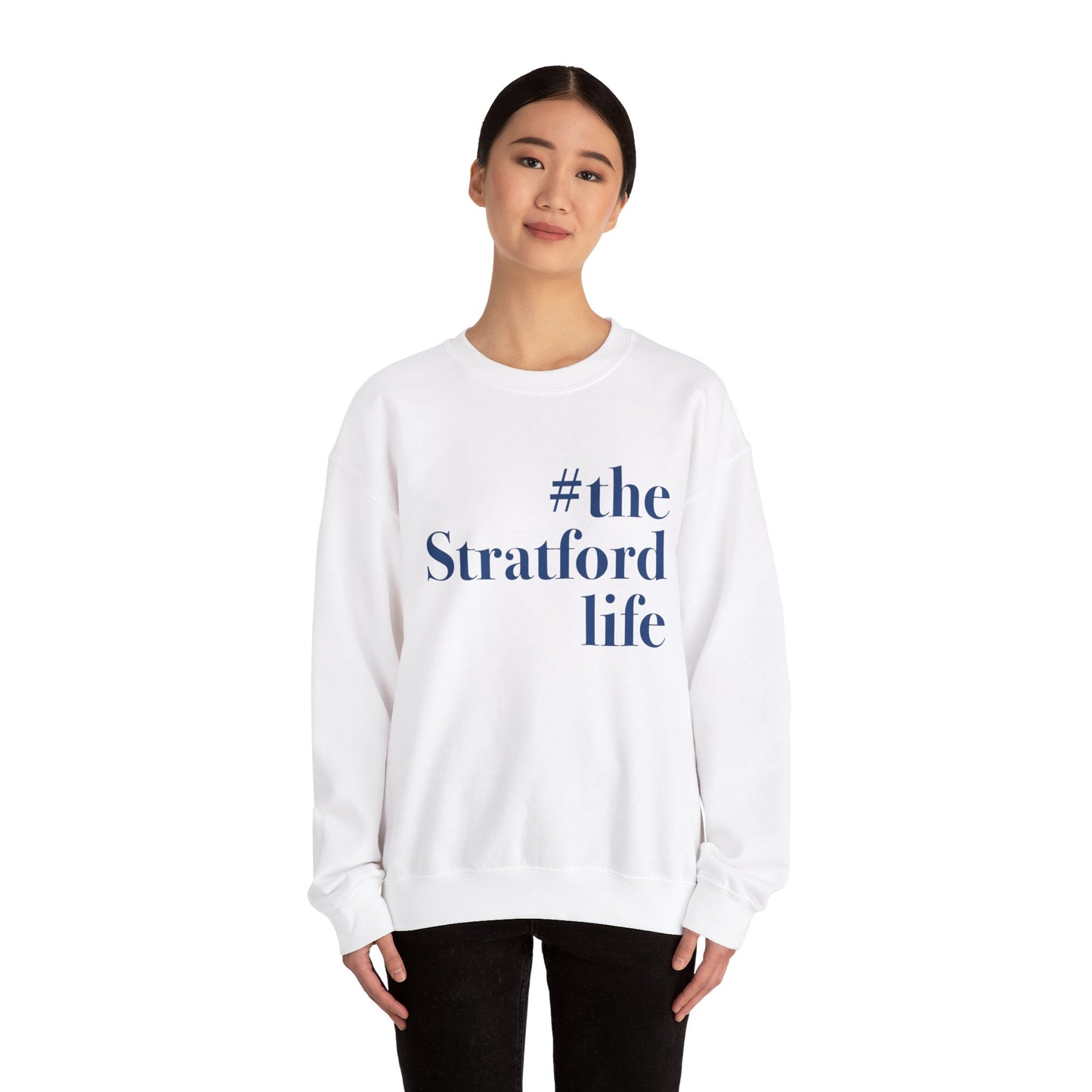 #thestratfordlife Unisex Heavy Blend™ Crewneck Sweatshirt