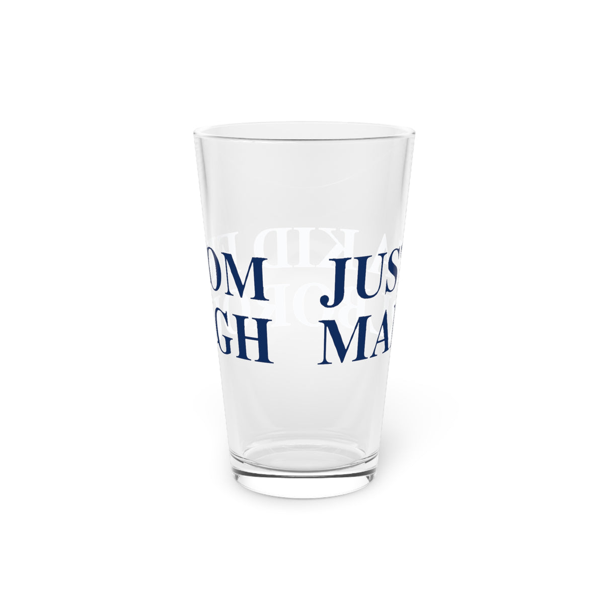 Just a kid from Marlborough Pint Glass, 16oz
