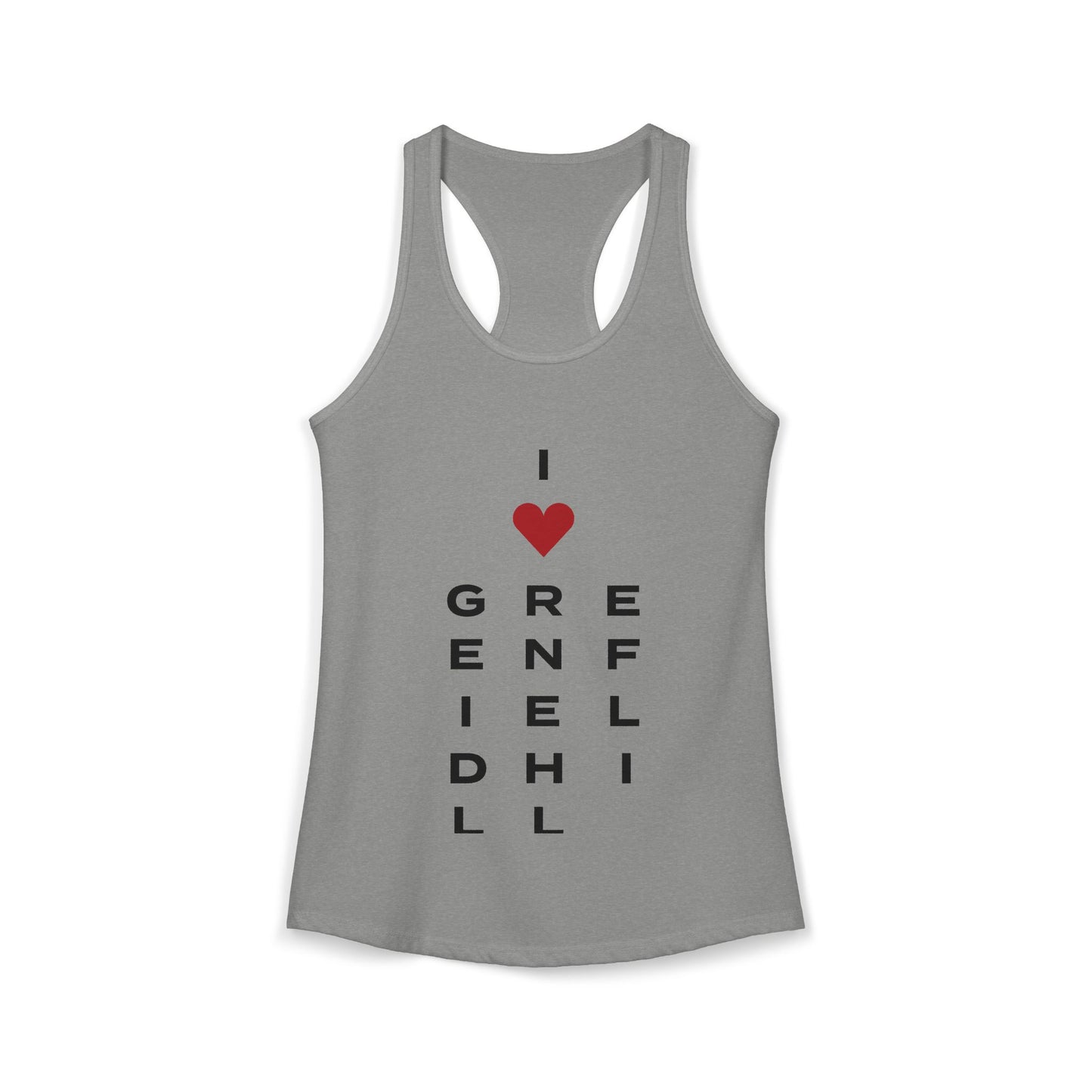 Greenfield Hill Vision Women's Ideal Racerback Tank Top