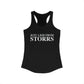 Just a kid from Storrs Women's Ideal Racerback Tank Top
