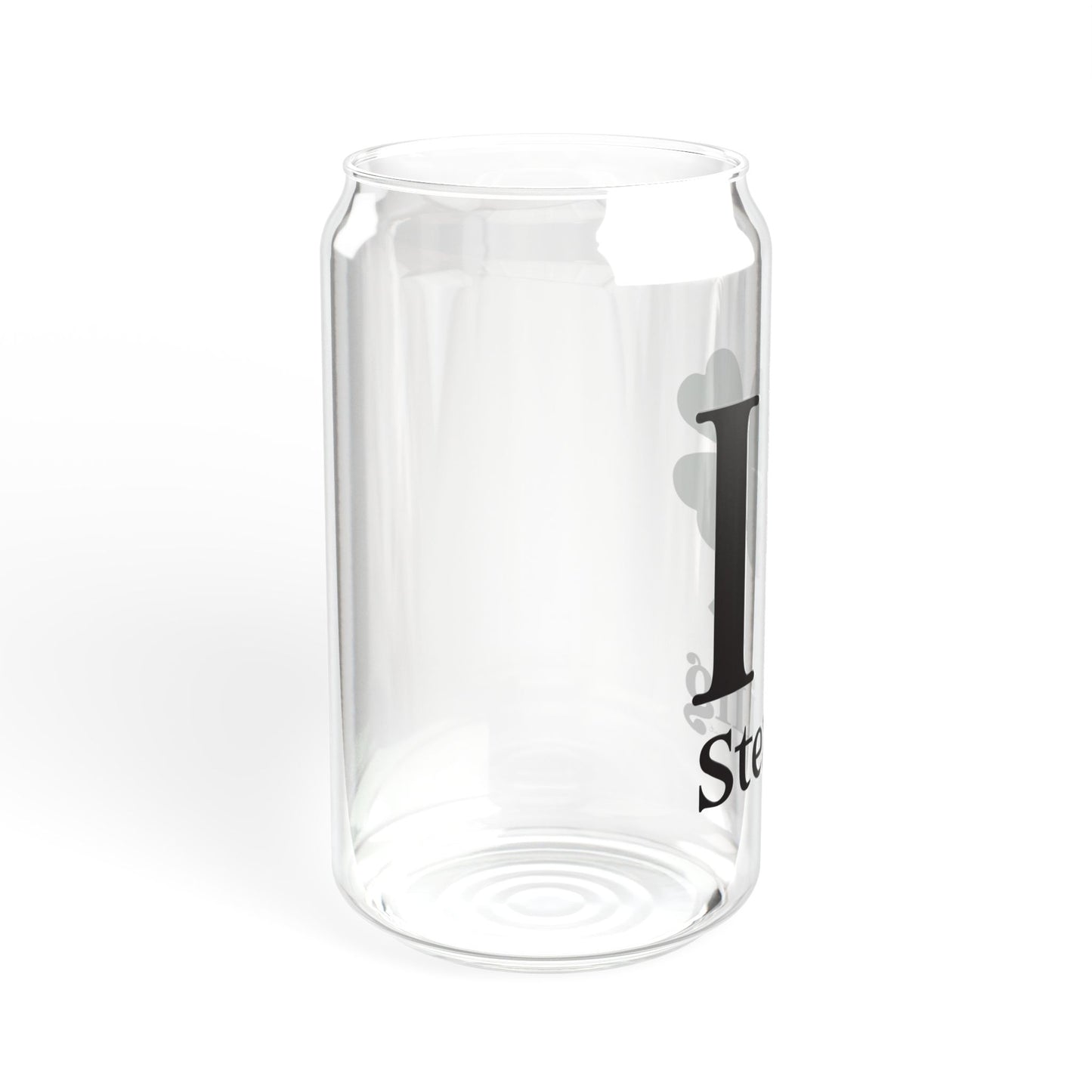 I Clover Sterling Sipper Glass, 16oz