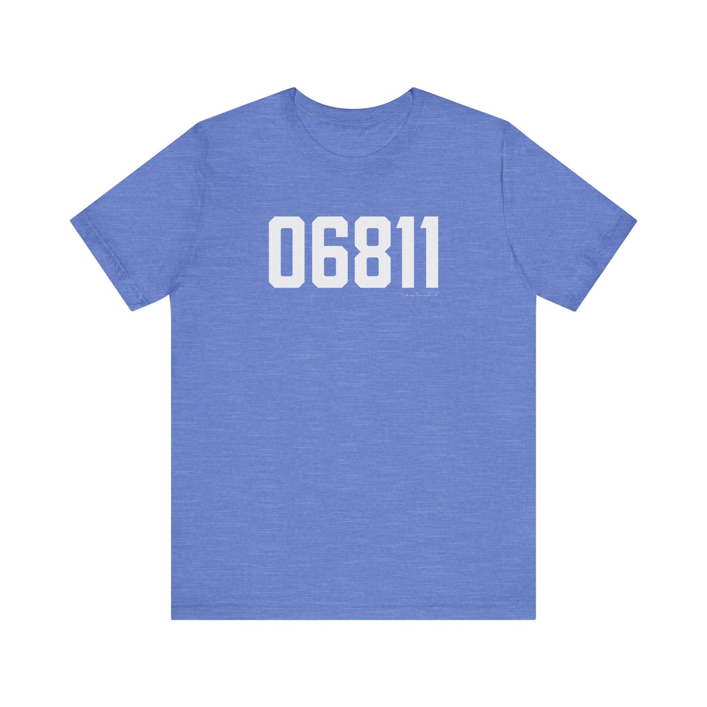 06811 Danbury CT Zip Code Unisex Jersey Short Sleeve T-Shirt